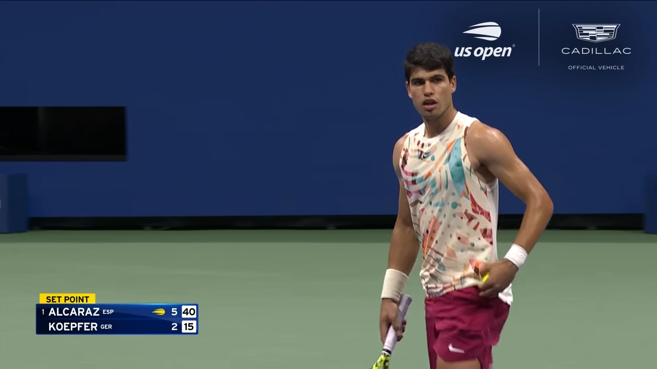 US Open 2023 - Unveiling Carlos Alcaraz's Remarkable Attire and Touching Tribute