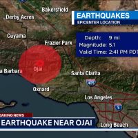 Quake Rattles California as Hurricane Hilary Wanes