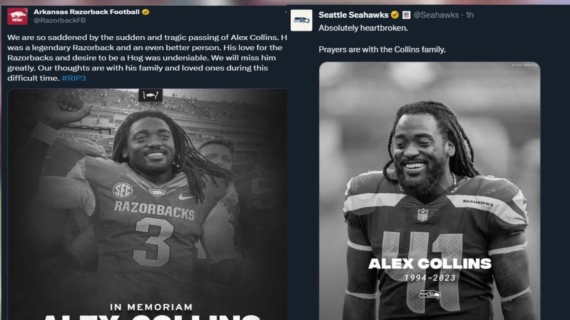 Tragic Loss in the NFL: Former Running Back Alex Collins Passes Away at 28 Following Motorcycle Accident