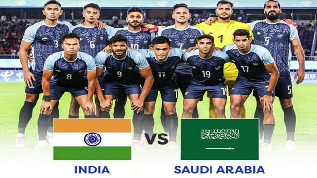 "India vs Saudi Arabia: Asian Games 2023 Showdown - IND 0-2 KSA"