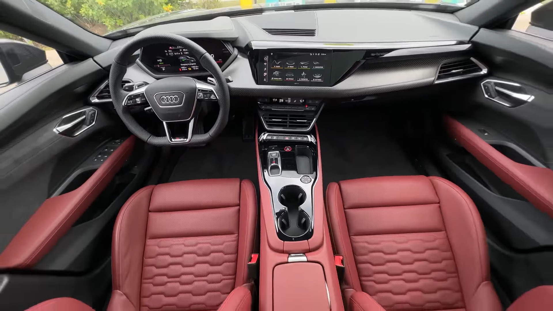 Revealing the E-tron Magic: Audi Q6's Triple Screen Extravaganza