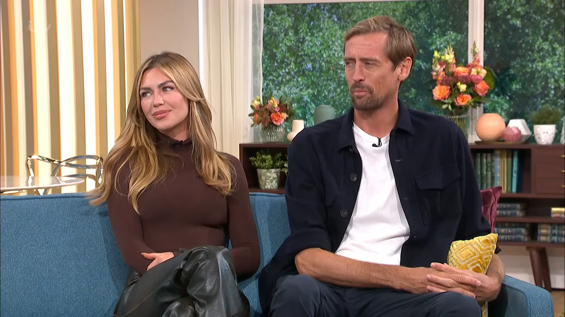 Peter Crouch Stands By Playful Messages to Wife Abbey Clancy