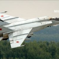 "Mikoyan MiG-31: Russia's Escort for Norwegian Plane Over Barents Sea"