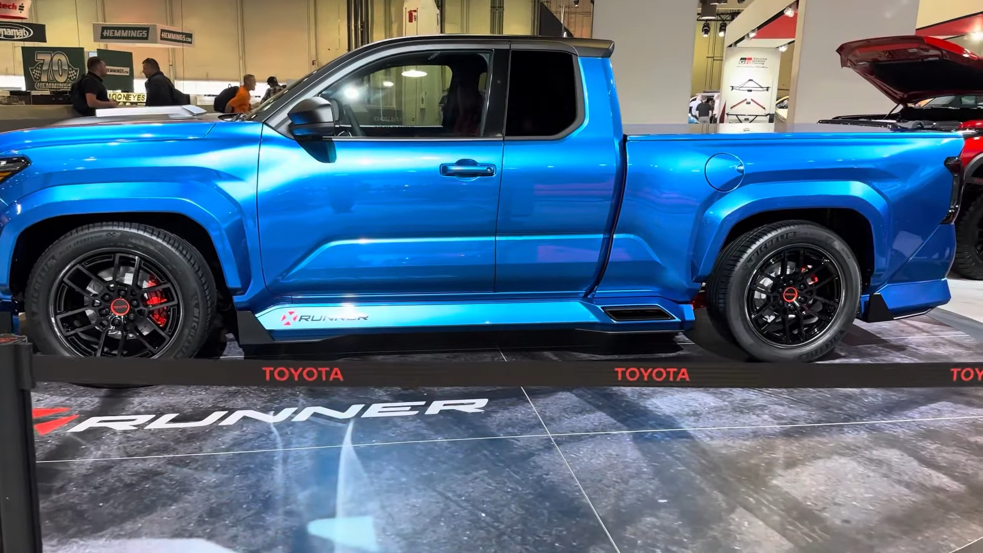 "Revving Up the Streets with the 2024 Toyota Tacoma X-Runner Concept"