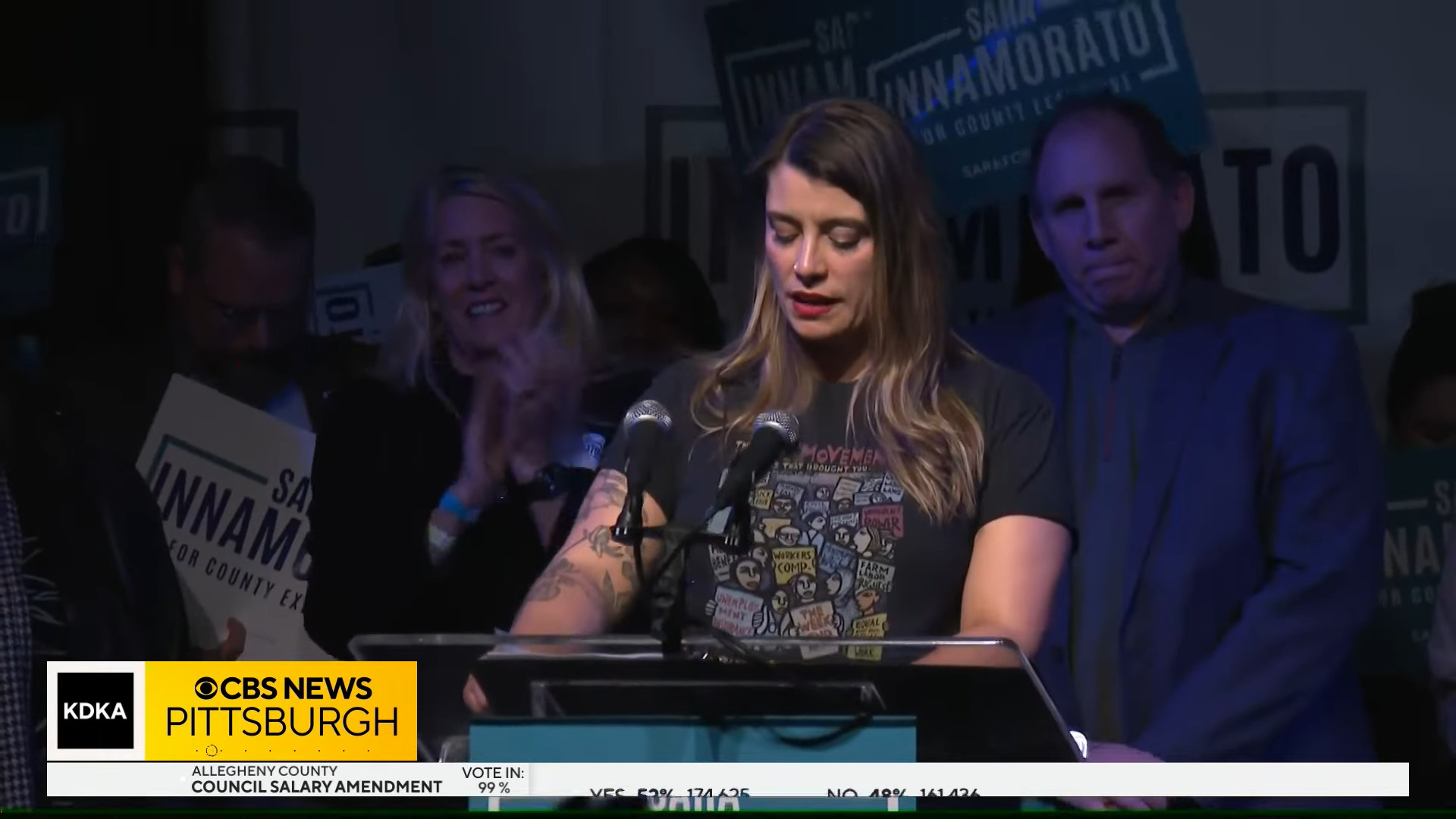 "Sara Innamorato's Monumental Victory: A New Era in Allegheny County"