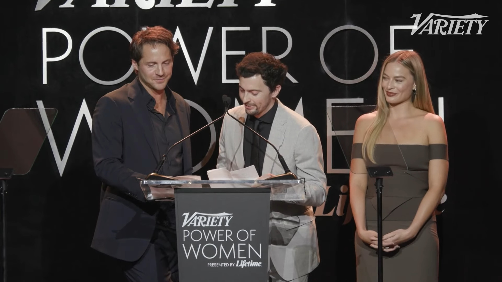 Margot's Unforgettable Night: Husband Takes the Mic for a Speech to Remember