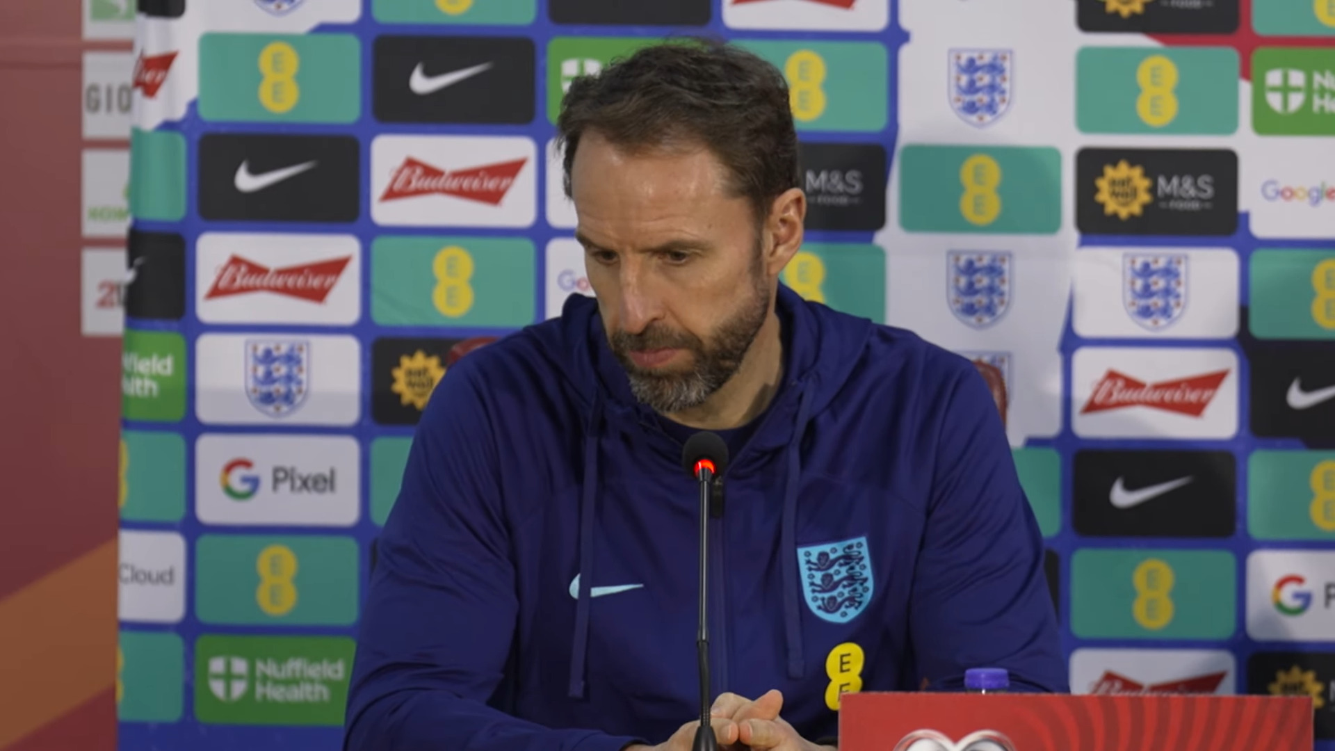 Unleashing the Lion's Roar: Gareth Southgate's Rallying Cry for England's No. 1 Quest