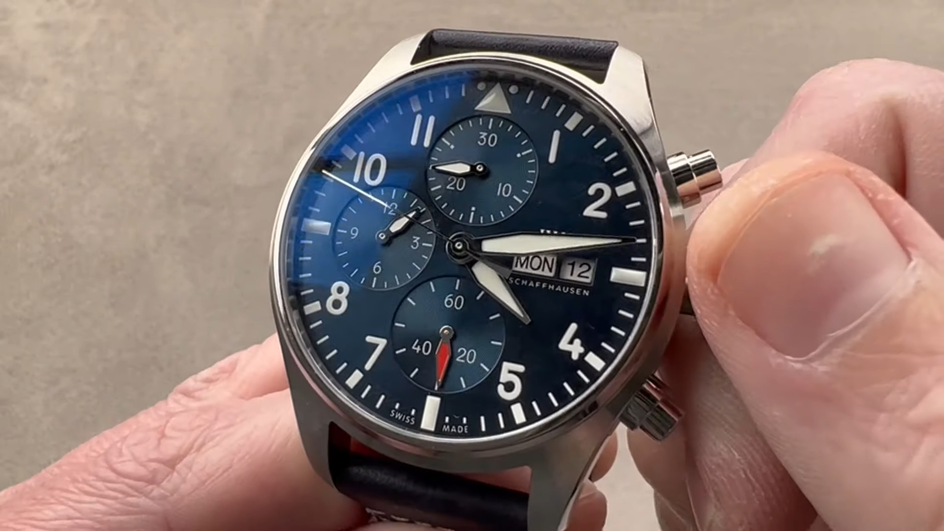 Riding the Wind: IWC's Pilot’s Watch Chronos Take Flight as F1 Roars into Vegas