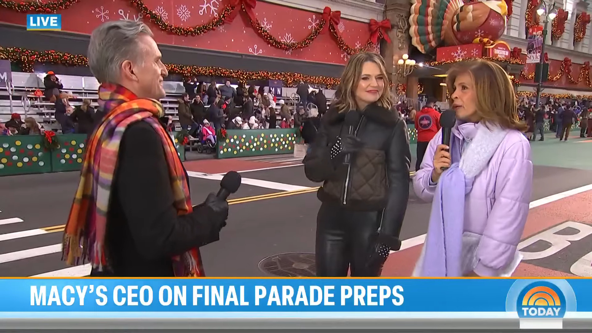 "Hoda Kotb Unleashes the Magic: A Spectacular Journey Through Macy's Thanksgiving Day Parade Revelry"