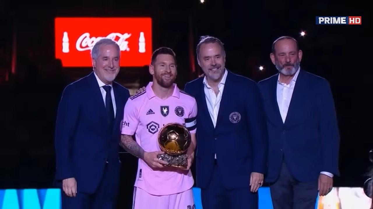 "Inter Miami's Grand Fiesta: Lionel Messi Clinches 8th Ballon d'Or in Style"