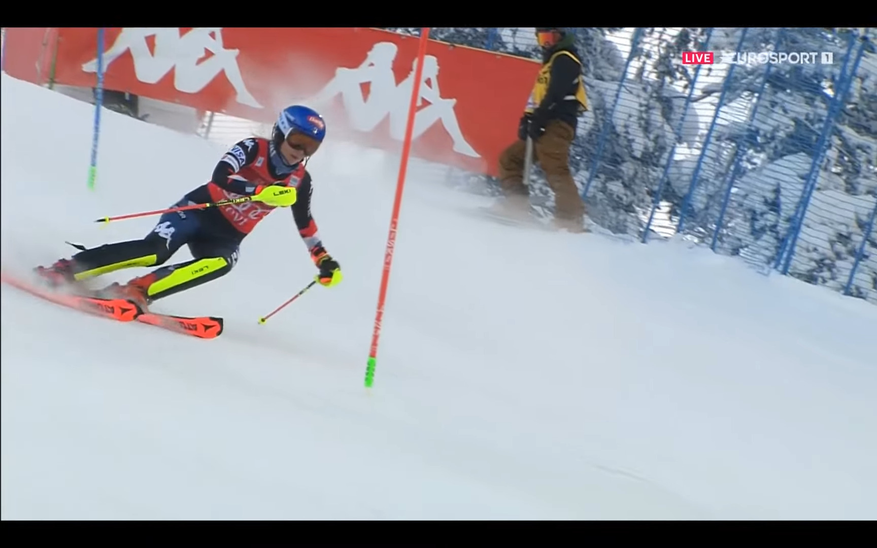 Shiffrin Trails Vlhova in Levi's Thrilling Slalom Showdown