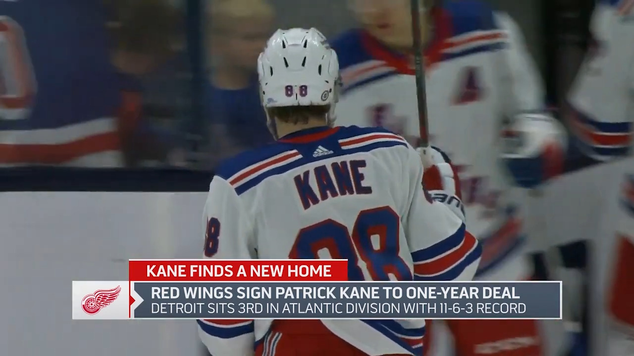 "Kane's Next Move: Breaking the Ice with the Red Wings"