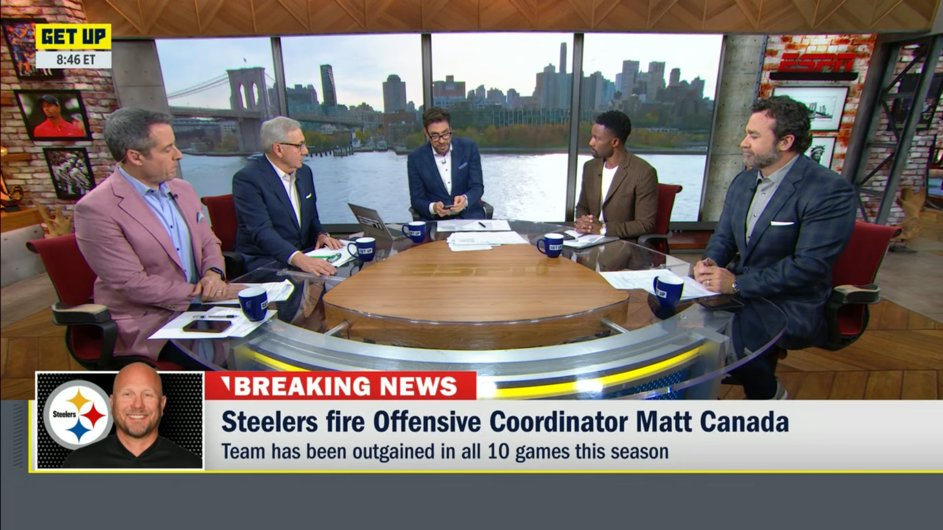 "Shaking Things Up: Steelers Part Ways with Matt Canada Amid Offensive Struggles"