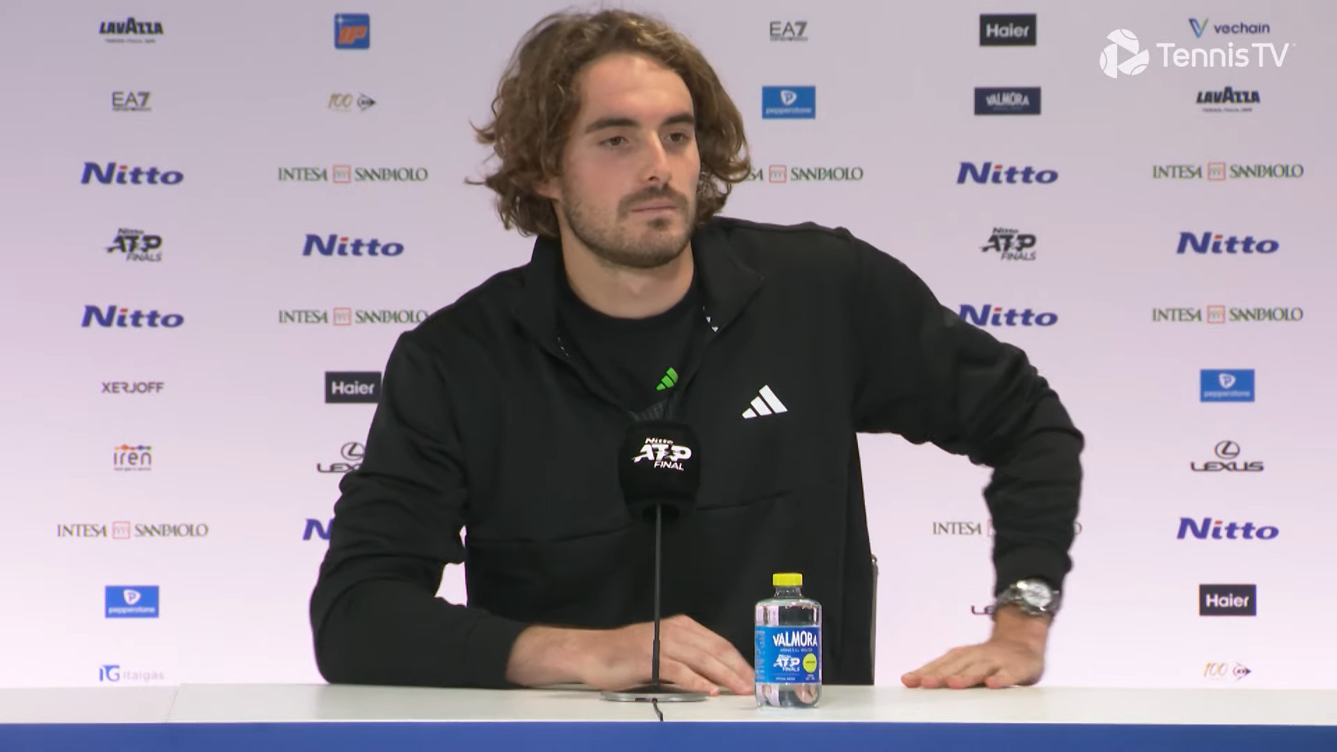 Stefon Tsitsipas Faces Tough Blow - Forced to Bow Out of Nitto ATP Finals Due to Back Woes